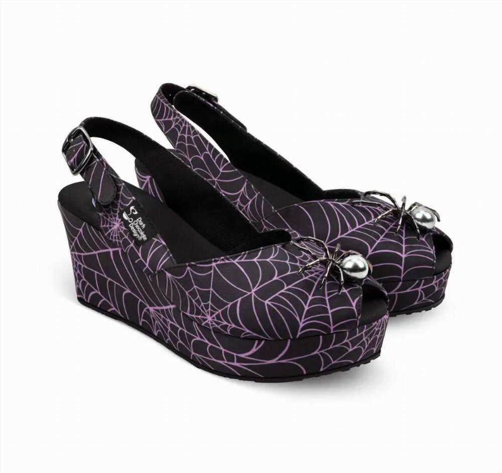 NEW HOT CHOCOLATE DESIGN women's chocolaticas widow sandals in black